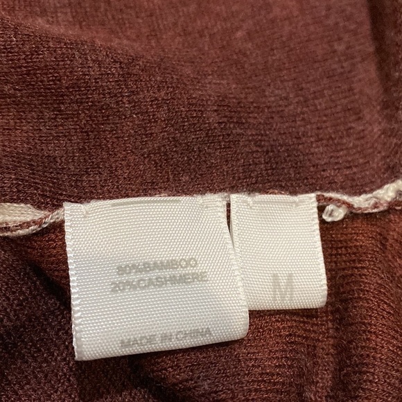 Kokun Overdye Baseball Style Top Vino, White & Black EUC Med Overdye Crew - Picture 5 of 6